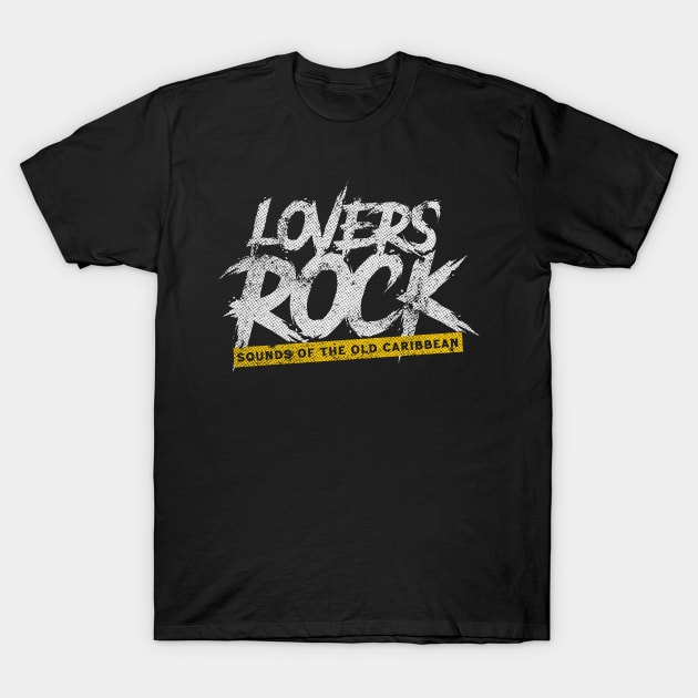 Retro Lovers Rock Fan Art T-Shirt by Trendsdk